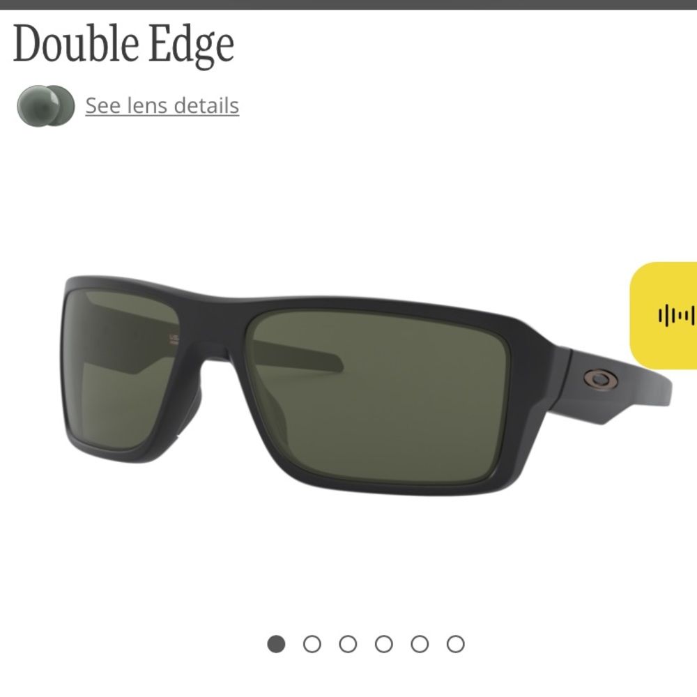 NEW- Oakley- Double Edge- sunglasses